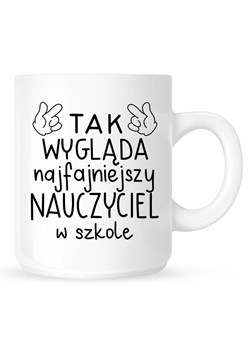 Kubek prezent na dzień nauczyciela , kubki dla nauczycieli ze sklepu Time For Fashion w kategorii Kubki - zdjęcie 175633897