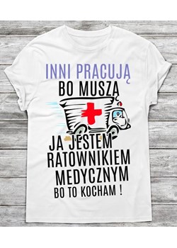 koszulka na prezent dla ratownika medycznego ze sklepu Time For Fashion w kategorii T-shirty męskie - zdjęcie 175633947