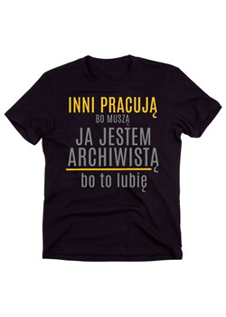 koszulka dla archiwisty ze sklepu Time For Fashion w kategorii T-shirty męskie - zdjęcie 175634438