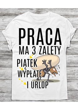 śmieszna koszulka męska o pracy ze sklepu Time For Fashion w kategorii T-shirty męskie - zdjęcie 175634476