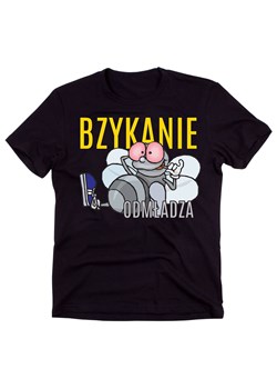 KOSZULKA MĘSKA BZYKANIE ODMŁADZA ze sklepu Time For Fashion w kategorii T-shirty męskie - zdjęcie 175634619