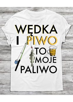 koszulka dla wędkarza ze sklepu Time For Fashion w kategorii T-shirty męskie - zdjęcie 175634778