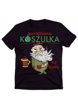 świąteczna męska koszulka ze sklepu Time For Fashion w kategorii T-shirty męskie - zdjęcie 175635229