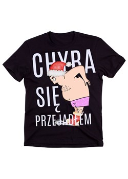 śmieszna męska koszulka na prezent po choinkę ze sklepu Time For Fashion w kategorii T-shirty męskie - zdjęcie 175635276