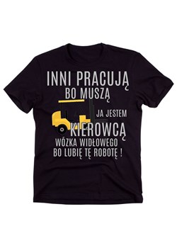 koszulka dla kierowcy wózka widłowego ze sklepu Time For Fashion w kategorii T-shirty męskie - zdjęcie 175635295