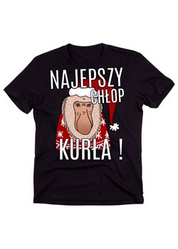 koszulka z nosaczem NAJLEPSZY CHŁOP ze sklepu Time For Fashion w kategorii T-shirty męskie - zdjęcie 175635388