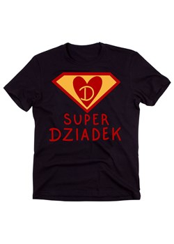 śmieszna koszulka dla dziadka super dziadek ze sklepu Time For Fashion w kategorii T-shirty męskie - zdjęcie 175635478