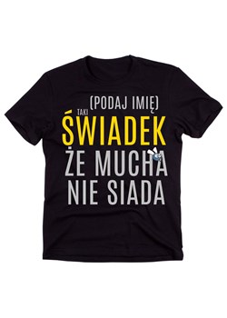 koszulka dla świadka z imieniem ze sklepu Time For Fashion w kategorii T-shirty męskie - zdjęcie 175635659