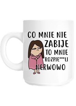 śmieszny kubek NA PREZENT DLA KOBIETY ze sklepu Time For Fashion w kategorii Kubki - zdjęcie 175635885