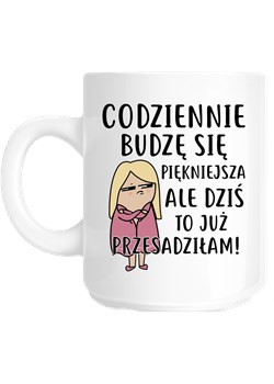 śmieszny kubek NA PREZENT DLA KOBIETY ze sklepu Time For Fashion w kategorii Kubki - zdjęcie 175635887