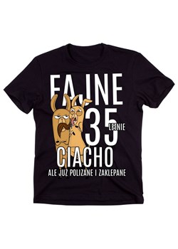 Koszulka na 35 - fajne 35 letnie ciacho ze sklepu Time For Fashion w kategorii T-shirty męskie - zdjęcie 175635955