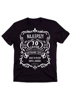 męska koszulka na 70 urodziny NAJLEPSZY 70 LATEK ze sklepu Time For Fashion w kategorii T-shirty męskie - zdjęcie 175636198