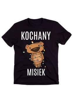 koszulka dla narzeczonego na święta kochany misiek dla męża ze sklepu Time For Fashion w kategorii T-shirty męskie - zdjęcie 175636317