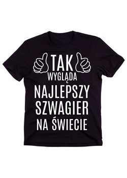 koszulka dla szwagra, najlepszy szwagier na świecie ze sklepu Time For Fashion w kategorii T-shirty męskie - zdjęcie 175636329