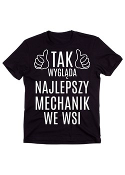 koszulka dla mechanika - najlepszy mechanik we wsi ze sklepu Time For Fashion w kategorii T-shirty męskie - zdjęcie 175636338