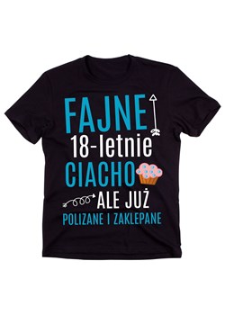 koszulka na 18-stke, koszulka na 18 urodziny dla chłopaka ze sklepu Time For Fashion w kategorii T-shirty męskie - zdjęcie 175636347