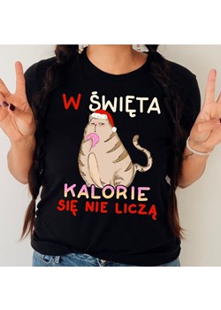 śmieszna koszulka na święta ze sklepu Time For Fashion w kategorii Bluzki damskie - zdjęcie 175636459