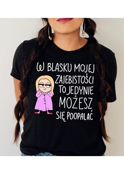 koszulka dla blondynki ze sklepu Time For Fashion w kategorii Bluzki damskie - zdjęcie 175636557