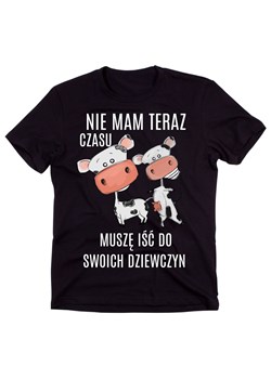 koszulka dla rolnika z krowami ze sklepu Time For Fashion w kategorii T-shirty męskie - zdjęcie 175636639