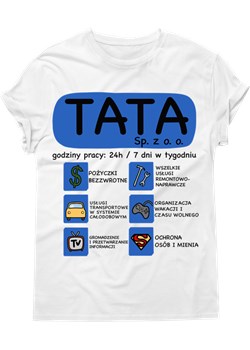 koszulka dla taty ze sklepu Time For Fashion w kategorii T-shirty męskie - zdjęcie 175636645