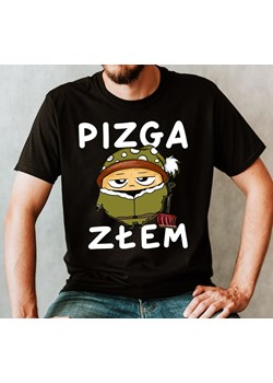 KOSZULKA ZE ŚMIESZNYM NADRUKIEM NA ZIMĘ ze sklepu Time For Fashion w kategorii T-shirty męskie - zdjęcie 175636779