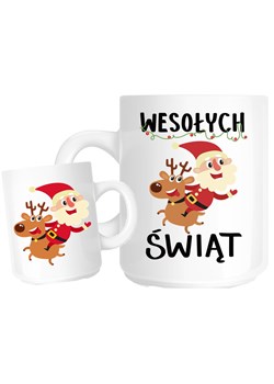 kubek z mikołajem na mikołajki ze sklepu Time For Fashion w kategorii Kubki - zdjęcie 175636929