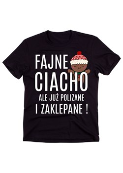 Koszulka dla chłopaka na mikołajki - fajne ciacho ze sklepu Time For Fashion w kategorii T-shirty męskie - zdjęcie 175636946