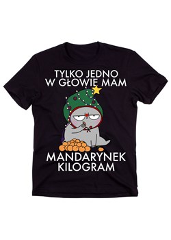 koszulka męska na święta - tylko w głowie jedno mam mandarynek kilogram ze sklepu Time For Fashion w kategorii T-shirty męskie - zdjęcie 175637035