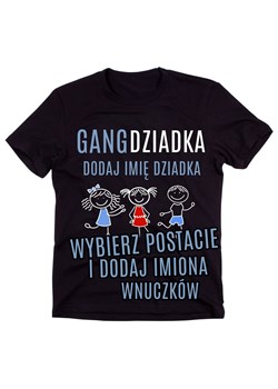 koszulka dla dziadka gang dziadka dodaj imię dziadka oraz wnuczków ze sklepu Time For Fashion w kategorii T-shirty męskie - zdjęcie 175637185