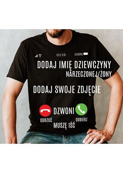 koszulka na walentynki ze zdjęciem i imieniem ze sklepu Time For Fashion w kategorii T-shirty męskie - zdjęcie 175637369