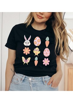 koszulka happy na wielkanoc happy easter ze sklepu Time For Fashion w kategorii Bluzki damskie - zdjęcie 175637559