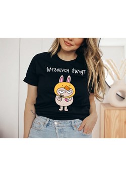 damska koszulka na Wielkanoc wesołych świąt wielkanocnych ze sklepu Time For Fashion w kategorii Bluzki damskie - zdjęcie 175637617