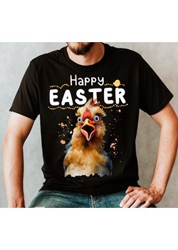 męska śmieszna koszulka na wielkanoc HAPPY EASTER ze sklepu Time For Fashion w kategorii T-shirty męskie - zdjęcie 175637629