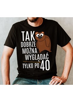 MĘSKA KSOZULKA NA 40 - TAK DOBRZE MOŻNA WYGLĄDAĆ TYLKO PO 40 ze sklepu Time For Fashion w kategorii T-shirty męskie - zdjęcie 175637707