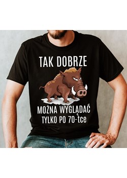 męska koszulka na 70 - tak dobrze można wyglądać tylko po 70 ze sklepu Time For Fashion w kategorii T-shirty męskie - zdjęcie 175637736