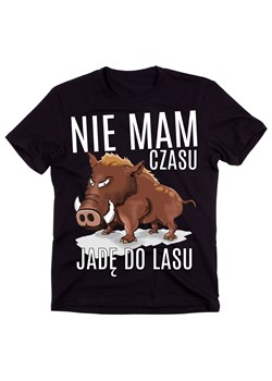 KOSZULKA DLA LEŚNICZEGO NIE MAM CZASU JADĘ DO LASU ze sklepu Time For Fashion w kategorii T-shirty męskie - zdjęcie 175637815