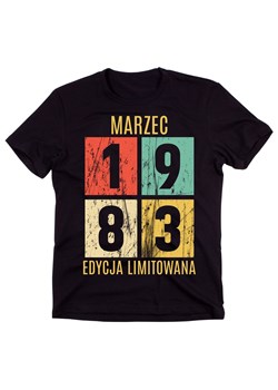 męska Koszulka na 40 MARZEC 1983 ze sklepu Time For Fashion w kategorii T-shirty męskie - zdjęcie 175637968