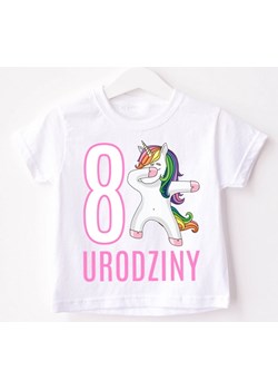 Koszulka na 8 urodziny dla dziewczynki ze sklepu Time For Fashion w kategorii Bluzki dziewczęce - zdjęcie 175638029