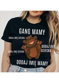 Koszulka na dzień mamy - gang mamy z tróją dzieci ze sklepu Time For Fashion w kategorii Bluzki damskie - zdjęcie 175638099