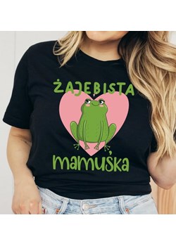 koszulka dla mamy na dzień MAMY ŻAJEBISTA MAMUŚKA ze sklepu Time For Fashion w kategorii Bluzki damskie - zdjęcie 175638115