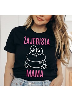 KOSZULKA DLA MAMY żajebista mama ze sklepu Time For Fashion w kategorii Bluzki damskie - zdjęcie 175638125