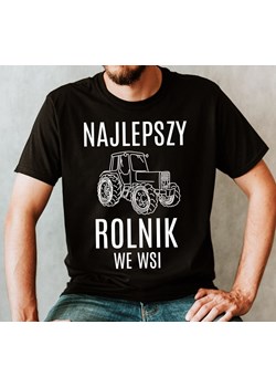 koszulka dla rolnika NAJLEPSZY ROLNIK WE WSI ze sklepu Time For Fashion w kategorii T-shirty męskie - zdjęcie 175638136