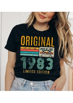 DAMSKA koszulka na 40 urodziny original 1983 ze sklepu Time For Fashion w kategorii Bluzki damskie - zdjęcie 175638139