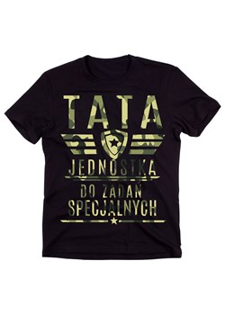 koszulka dla taty tata jednostka do zadań specjalnych ze sklepu Time For Fashion w kategorii T-shirty męskie - zdjęcie 175638288