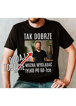 Męska koszulka ze zdjęciem na 60 urodziny ze sklepu Time For Fashion w kategorii T-shirty męskie - zdjęcie 175638306