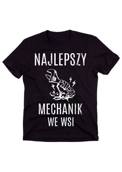 KOSZULKA DLA MECHANIKA NAJLEPSZY MECHANIK WE WSI ze sklepu Time For Fashion w kategorii T-shirty męskie - zdjęcie 175638465