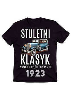 Koszulka NA 100 URODZINY NA PREZENT NA 100 LETNI KLASYK ze sklepu Time For Fashion w kategorii T-shirty męskie - zdjęcie 175638506