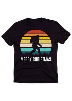 ŚMIESZNA KOSZULKA NA ŚWIĘTA MERRY CHRISTMAS Z YETI ze sklepu Time For Fashion w kategorii T-shirty męskie - zdjęcie 175638557