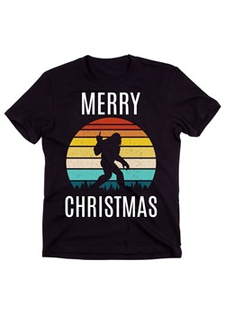 ŚMIESZNA KOSZULKA NA ŚWIĘTA MERRY CHRISTMAS Z YETI H ze sklepu Time For Fashion w kategorii T-shirty męskie - zdjęcie 175638558