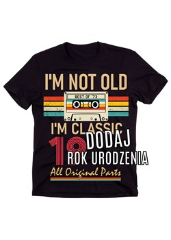 koszulka URODZINOWA MĘSKA - DODAJ ROK URODZENIA ze sklepu Time For Fashion w kategorii T-shirty męskie - zdjęcie 175638566